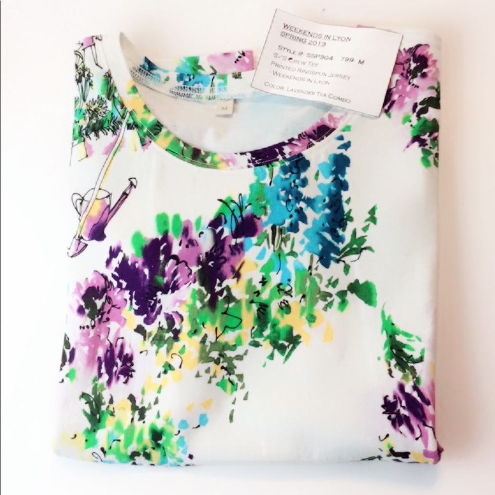 New Weekends In Lyon France Print Art Cotton Shirt